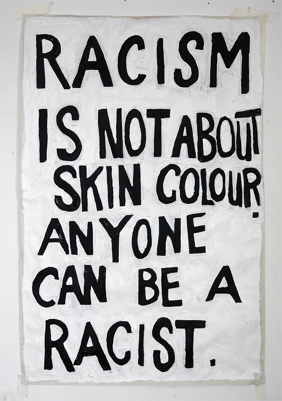 Anyone can be a racist