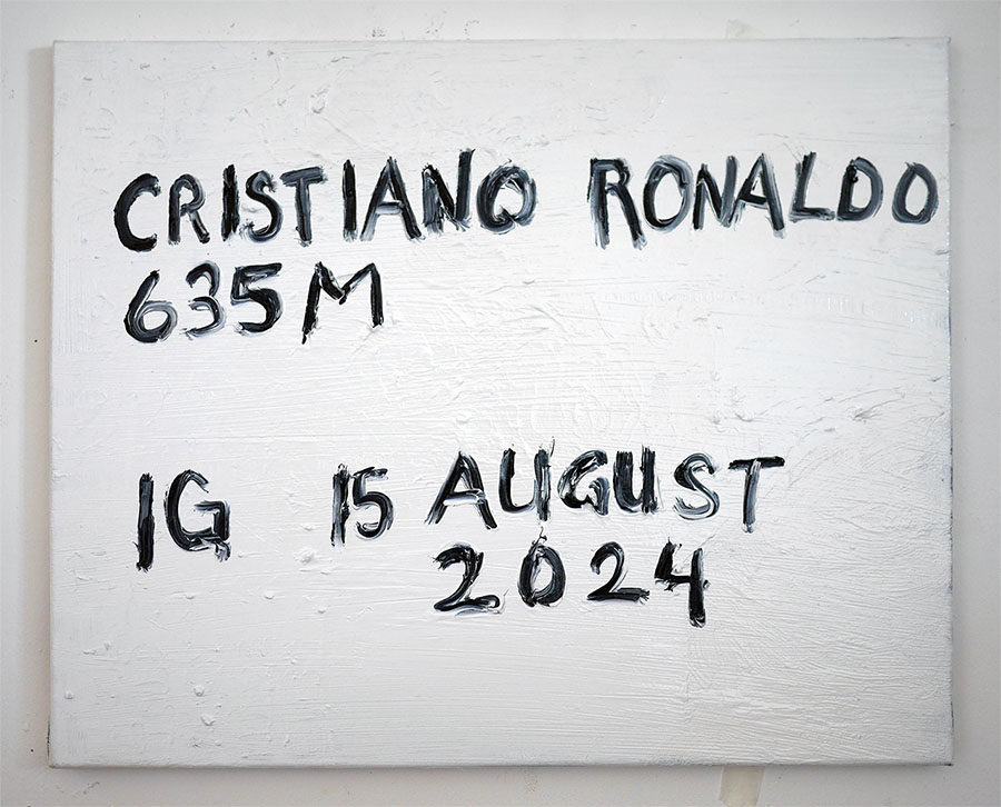 Cristiano Ronaldo Instagram portrait