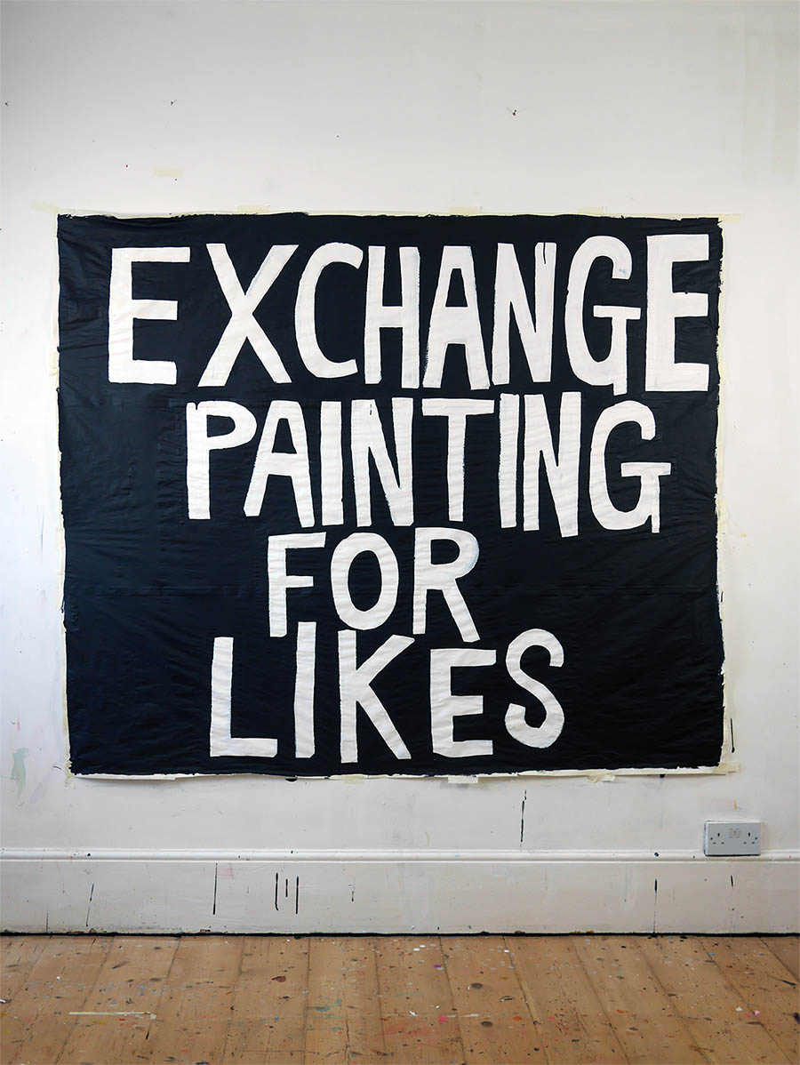 exchange painting for likes