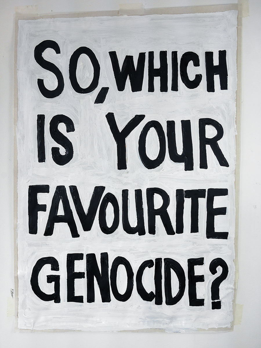 So, which is your favourite genocide?