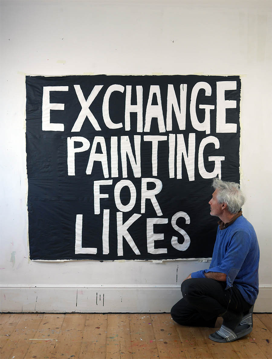 Exchange painting for likes (with Jay)