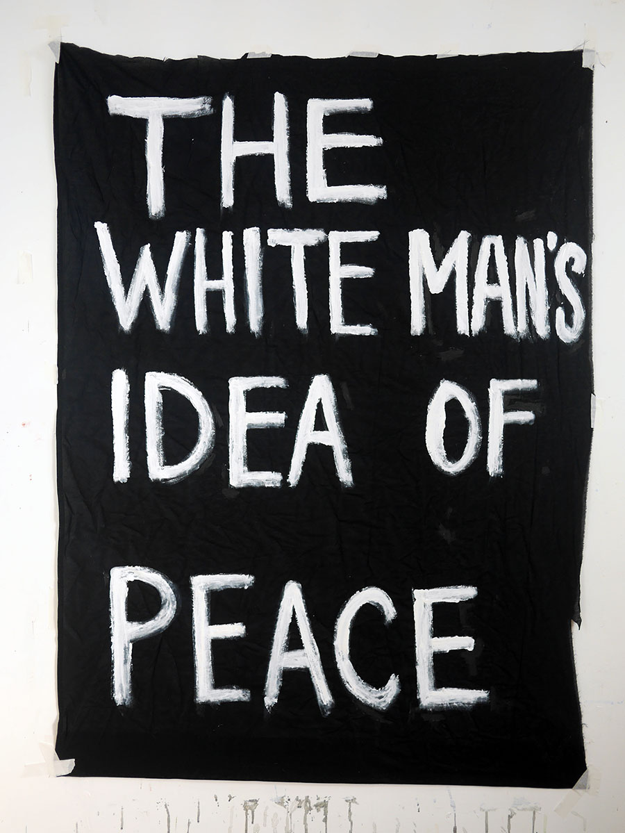 The White Man's Idea of Peace by Jay Rechsteiner