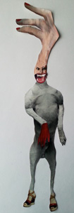 Voque Monster by Jay Rechsteiner, collage
