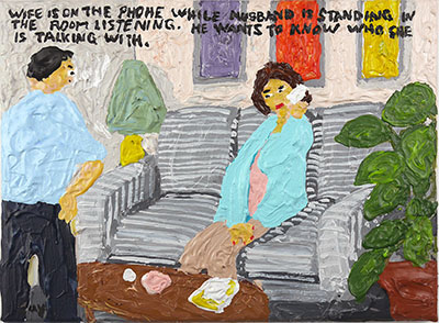Bad Painting by Jay Rechsteiner, domestic abuse, emotional abuse, financial abuse