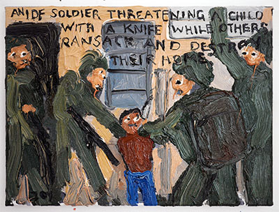 Bad Painting 387 IDF soldiers in Palestine